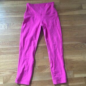 Lululemon pink leggings